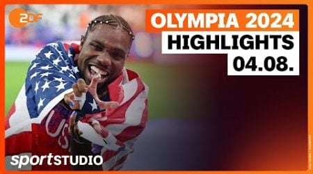 Olympia Highlights Sonntag 04.08. | Paris 2024 | sportstudio