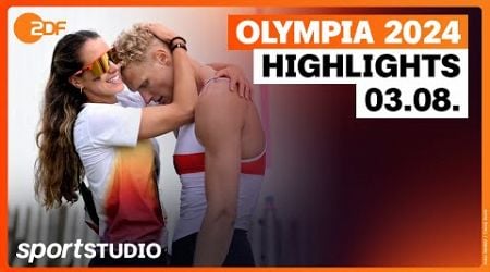 Olympia Highlights Samstag 03.08. | Paris 2024 | sportstudio