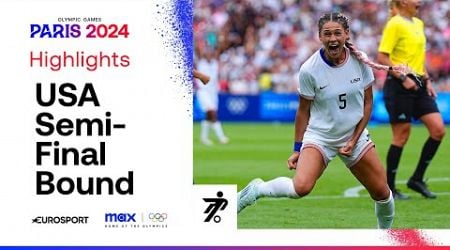 USA 1-0 Japan Women&#39;s Quarter-Final Football Highlights | Paris Olympics 2024 #Paris2024