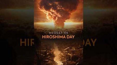 HIROSHIMA DAY | August 6 #japan #hiroshimaday #nagasaki #bombing #pearlharbor