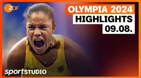 Olympia Highlights Freitag 09.08. | Paris 2024 | sportstudio