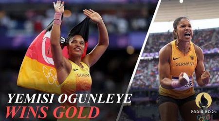 Yemisi Ogunleye Wins Women&#39;s Shot Put on Final Throw, Maddison-Lee Wesche Silver, Jiayuan Bronze