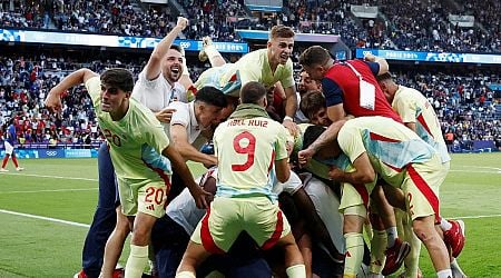 Paris Olympics 2024: Spain defeat France 5-3 to win men's football gold but surrender women's bronze to Germany