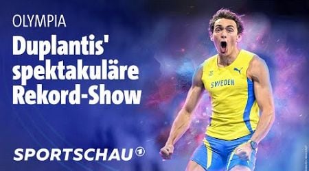 Leichtathletik: Armand Duplantis begeistert beim Stabhochsprung-Finale | Olympia 2024 | Sportschau