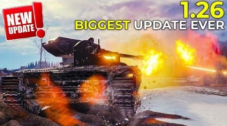 1.26 Update is CRAZY! | World of Tanks Update 1.26 Patch Review