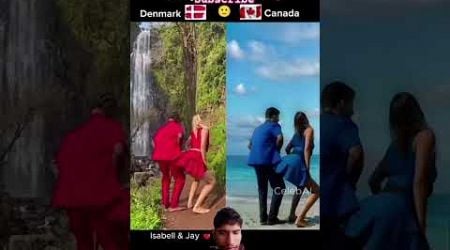 Denmark vs Canada #love #duet #couple #ai #dance #explore #trend #viral #canada #denmark