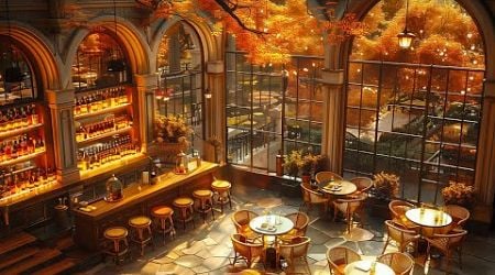 Sophisticated Autumn Cafe Ambience with Smooth Piano Jazz &amp; Bossa Nova Music for Relax,Study,Work