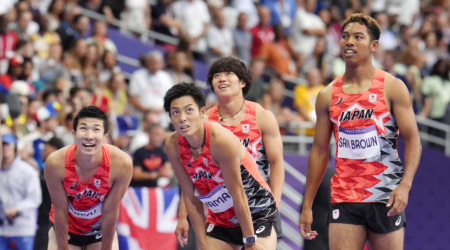 Olympics: Japan fades late to finish 5th in men's 4x100 sprint