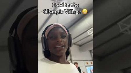 Paris 2024: Why athletes complained about food in Olympic Village | #shorts #yahooaustralia