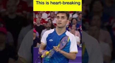 #olympics #badminton #lakshyasen #leeziijia #axelsen #paris2024 #heartbroken #trending #shorts #sad