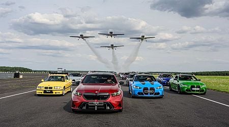 New BMW M4 CS And M5 Hit The Track At M Festival In Poland