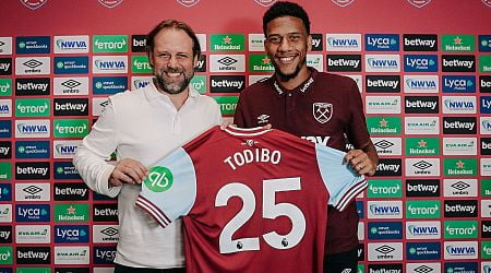 Jean-Clair Todibo: West Ham confirm signing of Nice defender on loan with option to buy