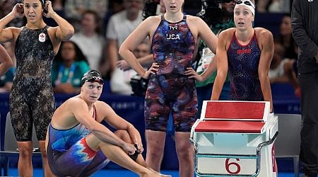 Ledecky wins record 13th medal with a silver. McIntosh and Douglass strike gold