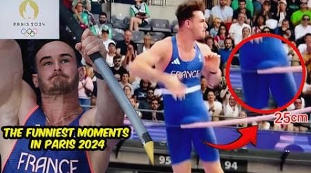 The Funniest moments in Paris 2024 - Anthony Ammirati: a French pole vaulter