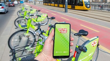 The MOL Bubi bike-share program is extremely popular in Budapest