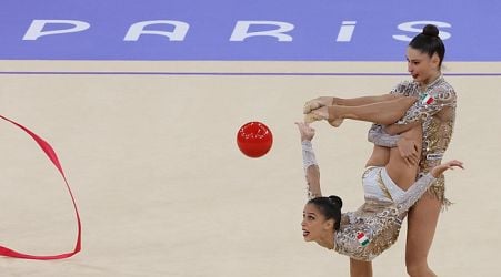 Italian women take bronze in rhythmic gymnastics