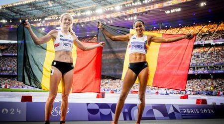 Queens of the heptathlon: Nafi Thiam and Noor Vidts win gold and bronze for Belgium at Paris Olympics