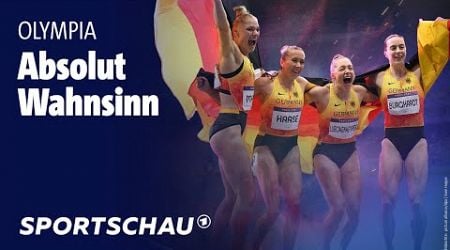 Leichtathletik: Finale 4x100m Staffel Frauen | Olympia 2024 | Sportschau