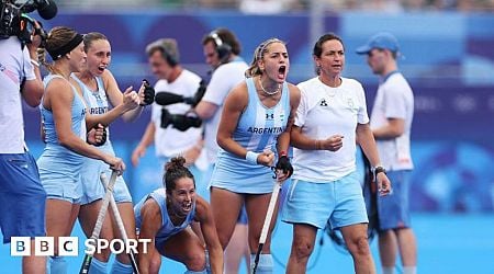 Argentina beat Belgium in shootout to win hockey bronze