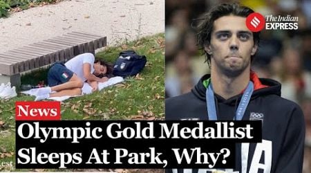 Paris Olympics 2024: Conditions Are So Bad That Italian Swimmer Thomas Ceccon Has To Sleep At Park