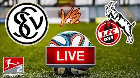 Elversberg vs FC Koln Live Stream GERMANY: 2. Bundesliga Football LIVE SCORE Match Today