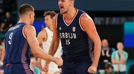 Jokic leads Serbia to Olympic basketball bronze with win over Germany