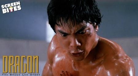 Bruce Lee Vs Johnny Sun (First Fight) | Dragon: The Bruce Lee Story (1993) | Screen Bites