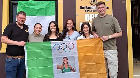 Kelly McGrory's family and friends gather as Ireland pipped for Olympic medal 