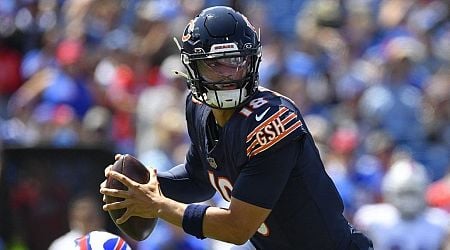 Caleb Williams oversees two field-goal drives in pre-season debut, Bears rout Bills