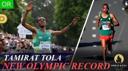 Tamirat Tola Wins Men&#39;s Marathon in Olympic Record Time, Abdi Silver, Kipruto Bronze