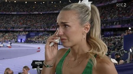 Ireland 4x400m relay team in tears after heartbreaking 2024 Paris Olympic final despite 'breaking so many barriers'