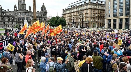 UK riots latest: Thousands take part in anti-racism protests; petrol bomb thrown at mosque in 'racially motivated' incident