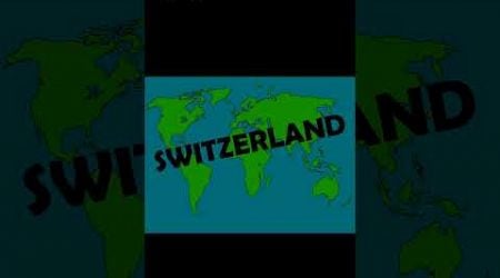 Switzerland in a Nutshell 77 #shorts #map #countryballs