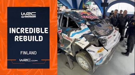 M-Sport Incredibly Rebuild Rally1 Car | WRC Secto Rally Finland 2024