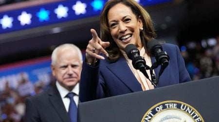 Kamala Harris takes lead over Donald Trump among voters in key US states, new polls show