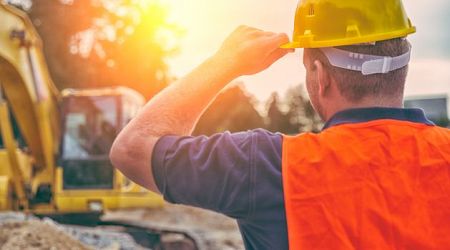 Two-thirds of construction workers and farmers get sunburned in the average working year