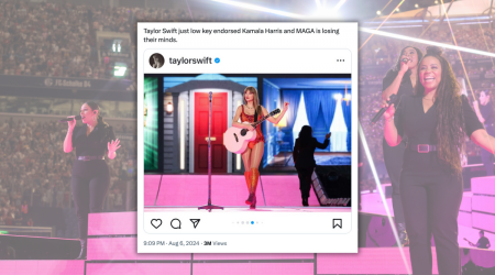 Did Taylor Swift Use Instagram to Subtly Endorse Harris for President?