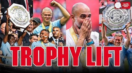 FULL Trophy Lift &amp; Celebrations! Manchester City 2024 Community Shield Winners!