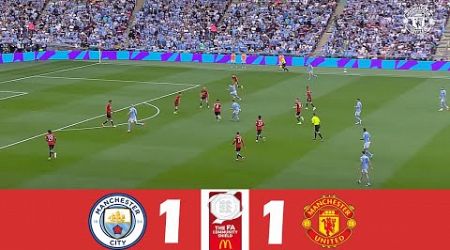 Manchester City vs Manchester United 1-1 | 2024 Community Shield | Match Highlights