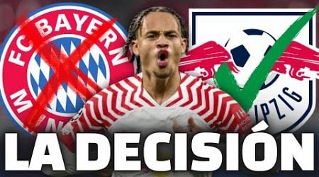 XAVI SIMONS RECHAZA AL BAYERN Y VUELVE CEDIDO AL RB LEIPZIG