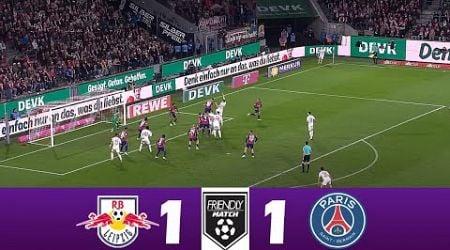 RB Leipzig vs PSG 1-1 | 2024 Friendly | Match Highlights