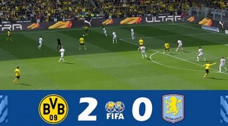 Borussia Dortmund vs. Aston Villa [2-0] | Club Friendly 2024 | Match Highlights!