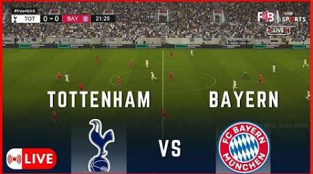 TOTTENHAM GEGEN BAYERN LIVE | CLUB-FREUNDSCHAFTSSPIELE 24 | SIMULATION &amp; LIVE-ERGEBNIS #bayern