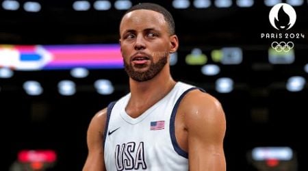 Steph Curry Saves America! | NBA 2K25 Olympics Mode | USA vs Serbia - Ultra Realistic Gameplay