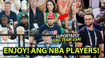 Nag enjoy! sila &quot;Stephen Curry , Devin Booker&quot; , at ilang nba players bago ilabas ang game schedule!