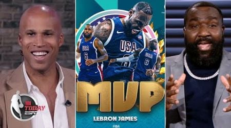 &quot;LeBron stole Steph Curry&#39;s Olympic MVP&quot; - R.J &amp; Perk react Team USA wins 5th consecutive gold medal