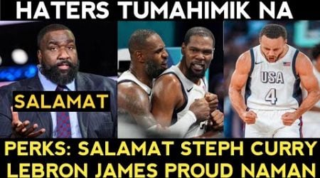 Stephen Curry HATERS tumahimik na! Perkins nagpasalamat. Lebron James humanga