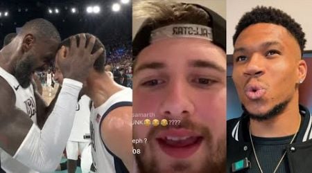 NBA Players React to Steph Curry Performance vs Serbia in Olympics Semi Finals 2024