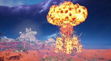 Dr. Doom strikes down Redline Rig in Fortnite to mark the end of Fallout collab with a bang