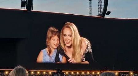 Adele Munich 09.08.24 Adele took sweet 10 years old from Austria You Don t know the Name?